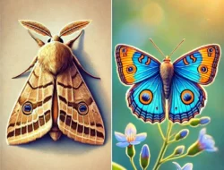 Kupu-Kupu atau Ngengat? Ini Cara Mudah Mengenalinya