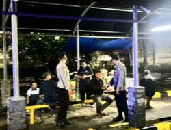 Ronda Sahur di Pelabuhan Lembar: Polisi Jaga Keamanan Warga