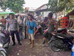 Jaga Keamanan Pasar! Polres Lombok Barat Beri Bimbingan Tukang Parkir