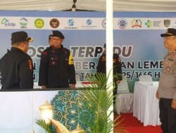 Jelang Lebaran, Wadansat Brimob NTB Cek Kesiapan Pengamanan Pelabuhan