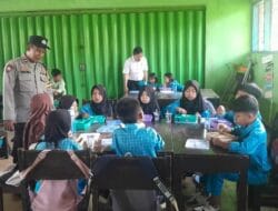 Program MBG di Gerung Berjalan Lancar dengan Pengawalan Polsek