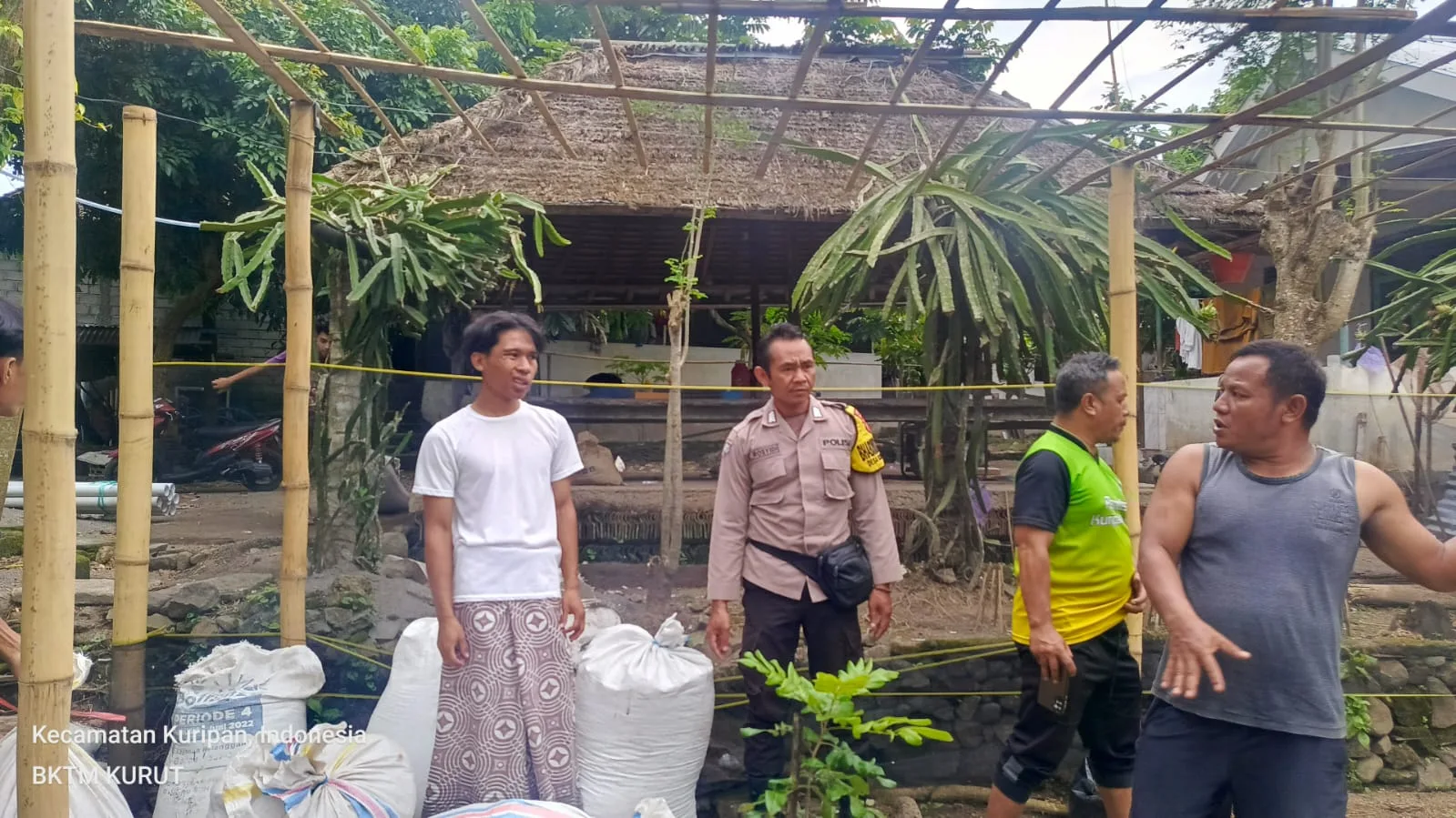 Kepolisian dan Pemuda Bersatu Perkuat Ketahanan Pangan Desa