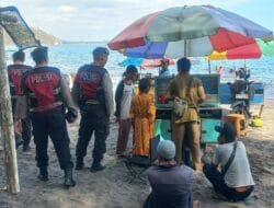 Polres Lombok Barat Pastikan Situasi Kondusif di Objek Wisata