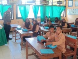 Polsek Madapangga Kawal Pendistribusian 3.415 Paket Makan Bergizi Gratis di 44 Sekolah