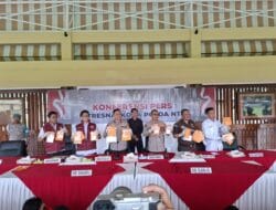 Ditresnarkoba Polda NTB Ungkap 53 Kasus Periode Januari Hingga April 2025, 85 Tersangka Serta 8,6 Kg Sabu Disita