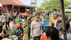 Kapolda Bengkulu Tinjau Langsung Penanganan Dampak Gempa Bumi 6,3 SR di Bengkulu