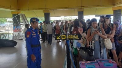 Arus Wisatawan di Senggigi Dijaga Ketat Aparat Gabungan NTB