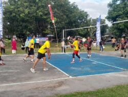 Hari Bhayangkara ke-79, Polres Lombok Barat Gelar Turnamen Voli Meriah