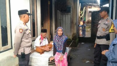 Kepedulian Polri: Polsek Kediri Berbagi di Dusun Bangket Dalem