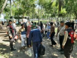 Upaya Preventif Polisi Cegah 3C di Pantai Lombok Barat