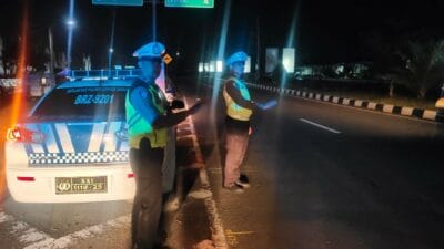 Cegah Balap Liar dan 3C, Satlantas Gelar Patroli Malam di Lombok Barat