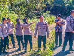 Optimalkan Lahan Pertanian, Polres Lombok Barat Dampingi Tim Polda NTB di Sekotong