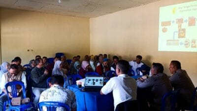 Polsek Gerung dan PPL Bahas Tata Niaga Jagung Untuk Kesejahteraan Petani