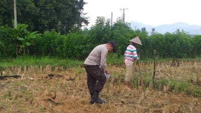 Sinergi Polri dan Warga Jagaraga Kembangkan Ketahanan Pangan Keluarga