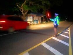 Satlantas Polres Bima Menggelar Patroli/ Rawan Malam di Lokasi Rawan Lakalantas dan Cegah Aksi Kriminalitas
