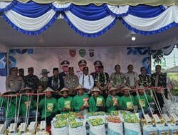 Polres Kutim Berikan Alsintan Kepada Kelompok Tani, Bentuk Wujudkan Ketahanan Pangan