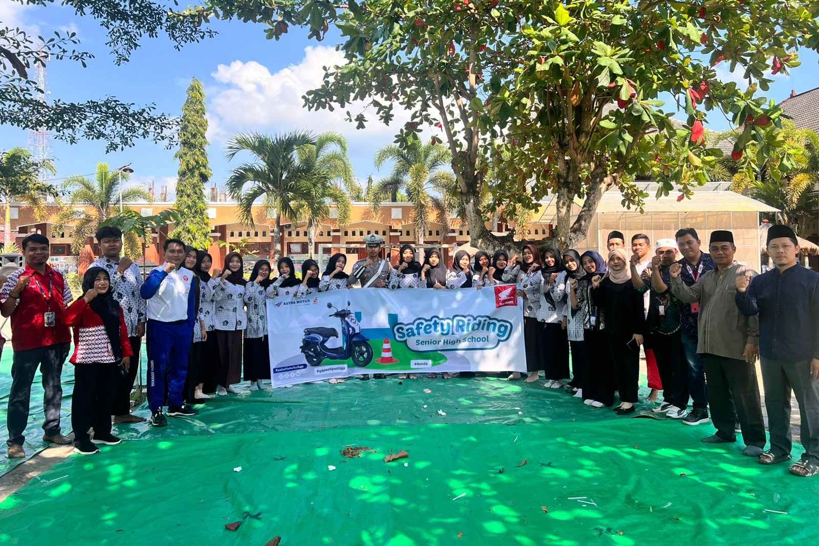 Kolaborasi Satlantas dan Astra Motor Tingkatkan Kesadaran Lalu Lintas Pelajar