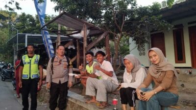 Polsek Batulayar Dorong Warga Batulayar Barat Manfaatkan Lahan Kosong untuk Ketahanan Pangan