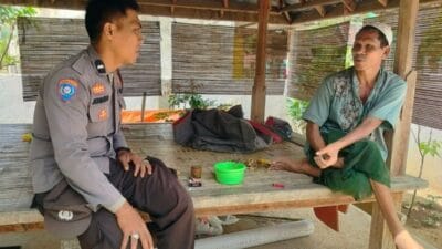 Polsek Lembar Dorong Partisipasi Warga Eyat Mayang dalam Program Pangan Nasional