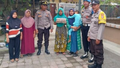 Program Telur Polsek Kediri Dapat Dukungan Pemuda Desa Gelogor, Wujudkan Zero Stunting