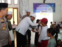 Sinergi Polres Lombok Barat dan Masyarakat Jembatan Kembar dalam Peringatan Maulid Nabi