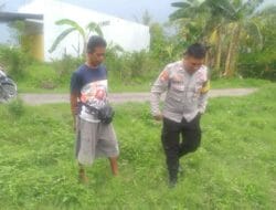 Polri Hadir di Tengah Warga Jagaraga, Kuripan: Edukasi Pemanfaatan Lahan Produktif