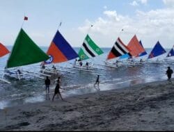 Tradisi Bahari dan Maulid Nabi, Nelayan Cemare Ramaikan Lomba Perahu Layar