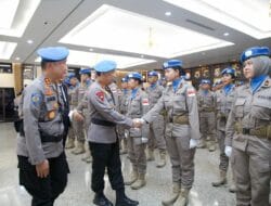 Mengemban Misi Perdamaian: Pelepasan Satgas FPU 7 MINUSCA oleh Polri
