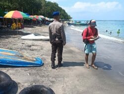 Satpolairud Lombok Barat Pastikan Keselamatan Nelayan dan Wisatawan Senggigi