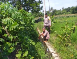 Langkah Humanis Polri: Ajak Warga Jagaraga Garap Lahan Produktif