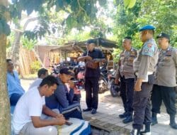 Cegah 3C, Polsek Lembar Ajak Warga Waspada dan Bersinergi