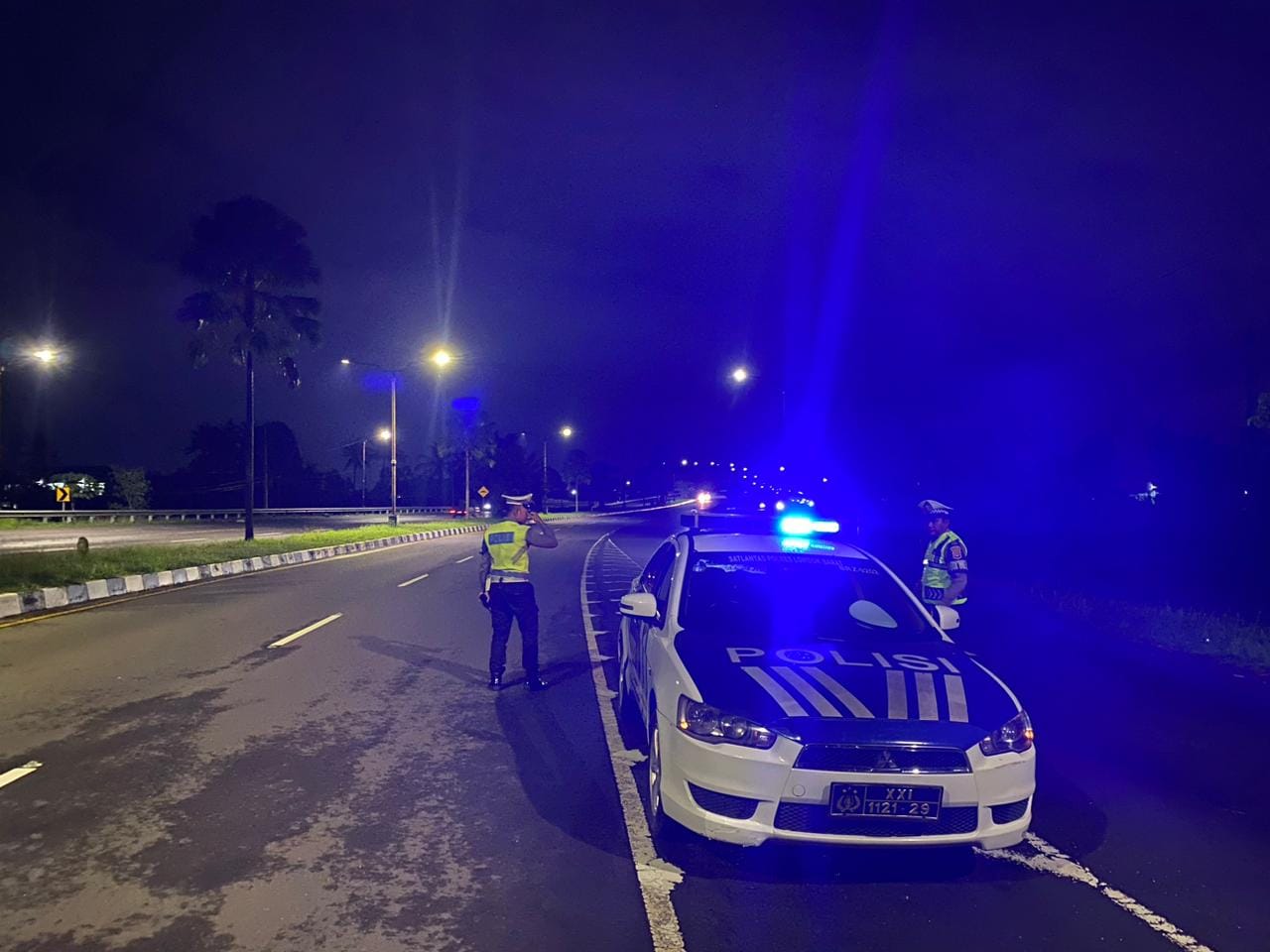 Patroli Polisi di Lombok Barat Tekan Kejahatan Jalanan