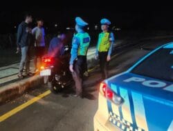 Cegah Balap Liar, Polisi Perketat Patroli Malam di Bypass Lombok Barat