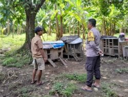 Mandiri Pangan: Polsek Batulayar Ajak Warga Tanam Cabai dan Terong