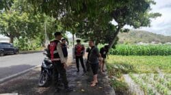 Warga Mesangguk Antusias, Polisi Sosialisasikan Layanan Darurat KEMOS 110