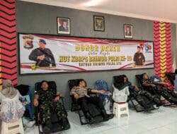 Satbrimob Polda NTB Gelar Donor Darah Sambut HUT ke-80 Korps Brimob Polri