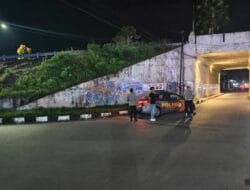 Cegah 3C dan Balap Liar, Polsek Kediri Perkuat Patroli di Jalur Bypass Vital