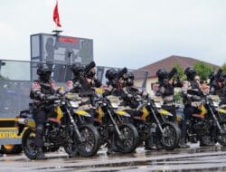 Polri Peragakan Model Pelayanan Unjuk Rasa Terbaru pada Apel Kasatwil 2025, Dirsamapta: “Semua Tindakan Harus Sesuai Prosedur dan Berbasis HAM”