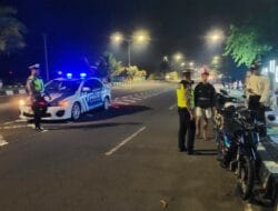 Demi Keamanan, Satlantas Polres Lombok Barat Gencarkan Patroli Malam