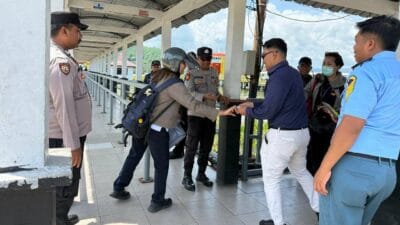 Aparat Sisir Kapal Ferry, Pastikan Penyeberangan Lembar Aman dari Gangguan