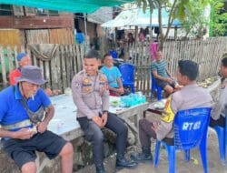Jaga Harkamtibmas, Satbinmas Polres Bima Sambang dan Sosialisasi Kamtibmas ke Tokoh-tokoh Masyarakat.