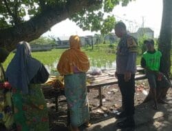 Sukseskan Ketahanan Pangan, Bhabinkamtibmas Lombok Barat Sambangi Warga
