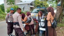 Rawan Siang di Jam Pulang Sekolah, Polsek Woha Mencegah Tawuran dan Kemacetan Arus Lalulintas