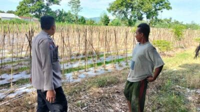 Dukung Program Pangan, Polres Lombok Barat Dorong Warga Bertani Mandiri