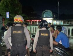Jaga Kamtibmas, Polres Lombok Barat Sisir Kuripan dan Dasan Geres