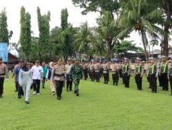 Kapolres Lombok Barat Pimpin Apel Gelar Pasukan Ops Lilin Rinjani 2025