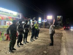Menjamin Stabilitas Kamtibmas Jelang Perayaan Nataru, Personel Operasi Lilin Rinjani Pos Yan Polres Bima Laksanakan Patroli dan Pengaturan Arus Lalulintas