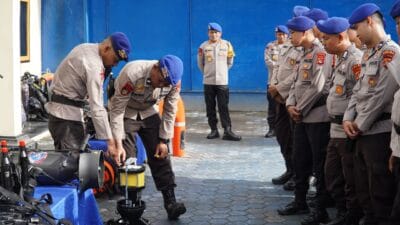 Ditpolairud Polda NTB Gelar Peralatan SAR dan Siagakan Personel Jelang Natal dan Tahun Baru