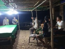 Cipkon Kamtibmas Menjelang Nataru, Polsek Monta Masifkan Patroli Dialogis Malam Hingga dini Hari