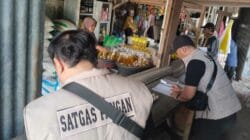 Satgas Pangan Cek Stok Beras di Pasar Tradisional Gerung
